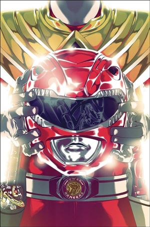 Mighty Morphin Power Rangers issue 46-B Goni Montes Foil Cover
