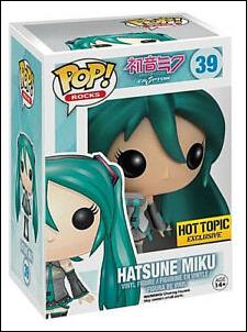 Pop! Rocks figure 39-B Hatsune Miku (Metallic)