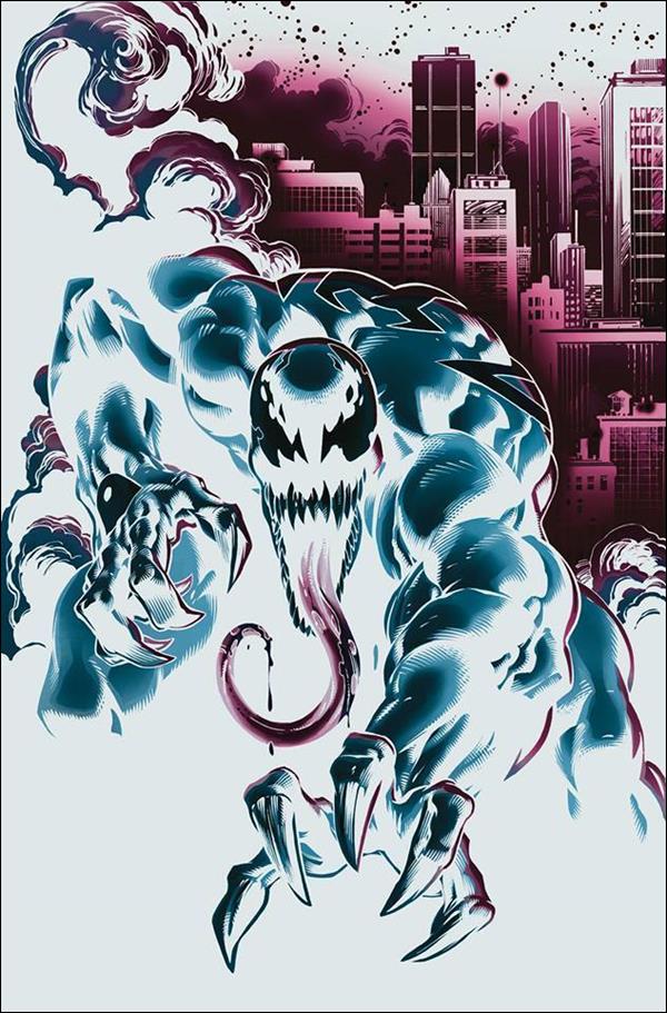 Venom (2017) issue 1-Q Mark Bagley Scorpion Comics Negative Cover