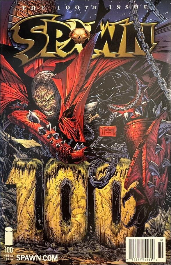 Spawn issue 100-B Todd McFarlane Newsstand Cover