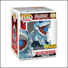POP! Animation figure 1478 Blue-Eyes Toon Dragon (Hot Topic)
