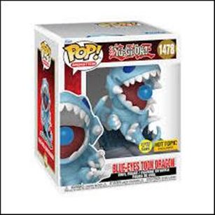 POP! Animation figure 1478 Blue-Eyes Toon Dragon (Hot Topic)