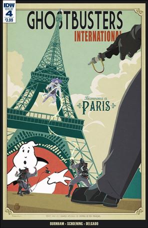 Ghostbusters: International issue 4 Dan Schoening Cover