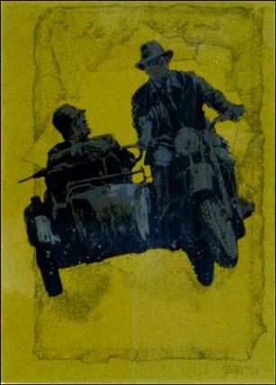Indiana Jones Masterpieces (Foil Subset) card 9-C Gold Foil 1/99