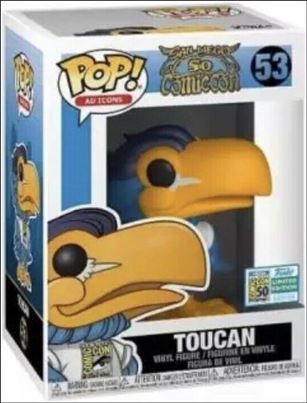 POP! Ad Icons figure 53 Toucan SDCC Exclusive