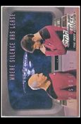Star Trek: The Next Generation - The Episode Collection Season Two (Base Set) card 139 Where Silence Has Lease, Episode 28A