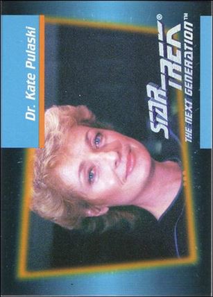 Star Trek: The Next Generation - Inaugural Edition (Base Set) card 22 Dr. Kate Pulaski