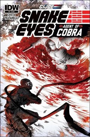 G.I. Joe: Snake Eyes, Agent of Cobra issue 4 Paolo Villanelli Cover
