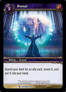 World of Warcraft: March of the Legion (Base Set) card 51 Portal