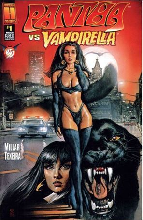 Vampirella vs Pantha issue 1-B Standard Pantha Cover