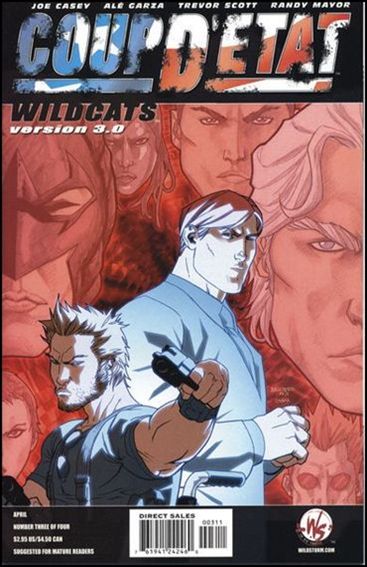 Coup D'Etat: Wildcats Version 3.0 issue 1 Ale Garza Cover