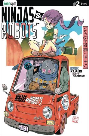 Ninjas and Robots issue 2-C GoChi Cover