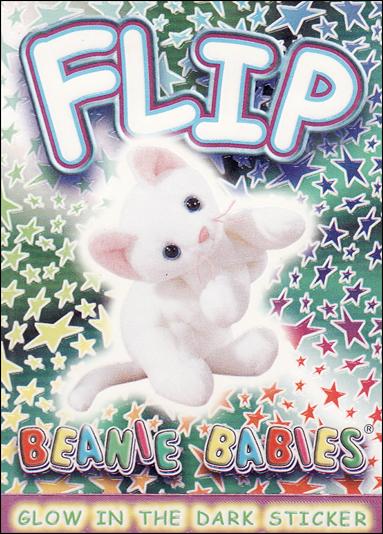 Beanie Babies Series 4 (Glow in the Dark Sticker Subset) card nn11 Flip