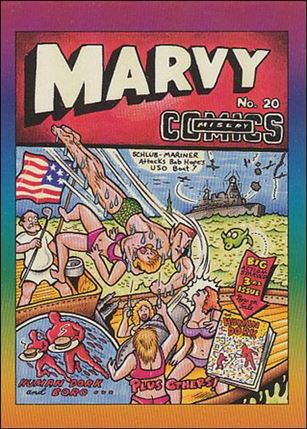 Defective Comics (Base Set) card 11 Marvy Misery Comics #20