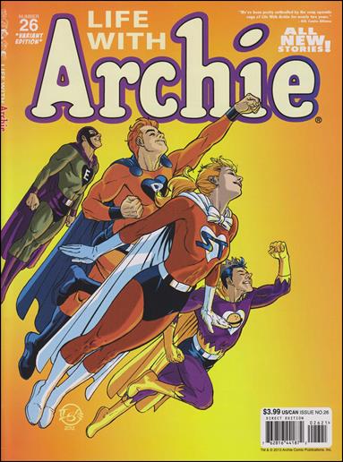 Life with Archie (2010) issue 26-B Archie's Super Teens Cover