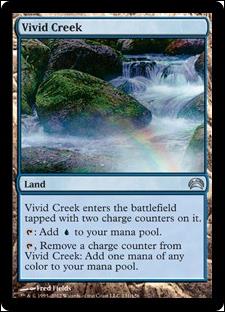 Magic the Gathering: Planechase 2012 Edition (Base Set) card 131 Vivid Creek