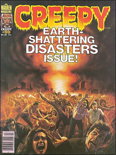 Creepy issue 99 Bob Larkin Cover