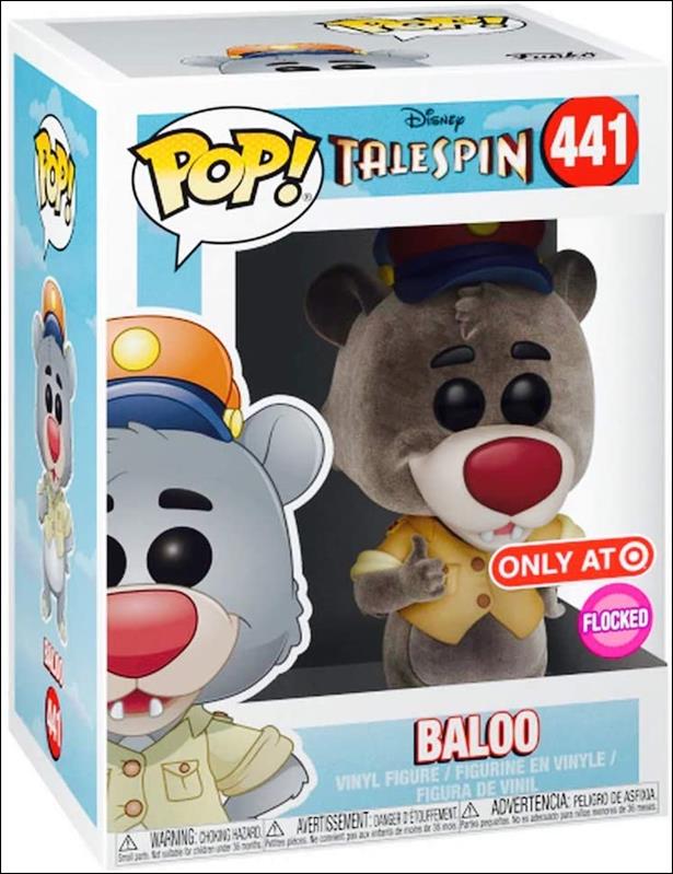 POP! Disney figure 441-B Baloo (Flocked) Target Exclusive