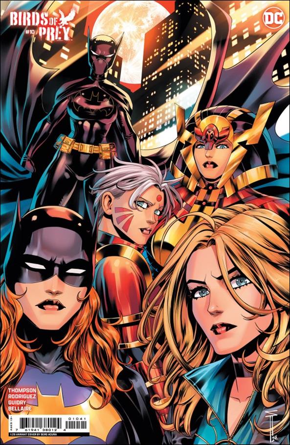 Birds of Prey (2023) issue 10-D Serg Acuña 1:25 Cardstock Cover