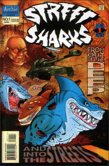 Street Sharks (1996/01) issue 1