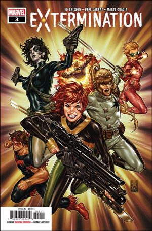 Extermination (2018) issue 3 Mark Brooks Cover