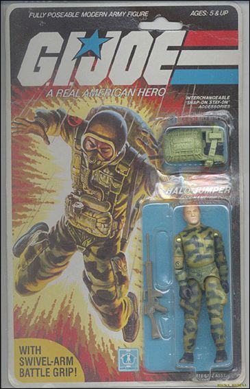 G.I. Joe: A Real American Hero 3 3/4" Basic Action Figures figure 25 Rip Cord (HALO Jumper) 