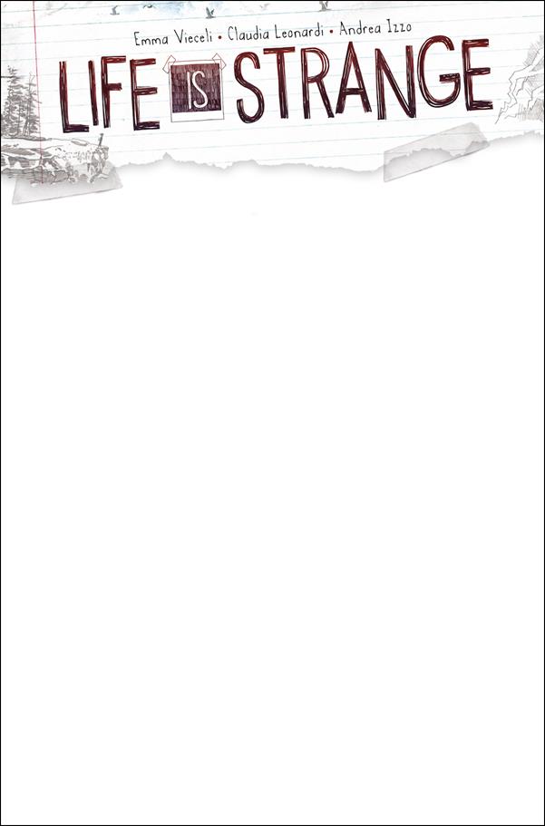 Life is Strange issue 1-F Blank Cover