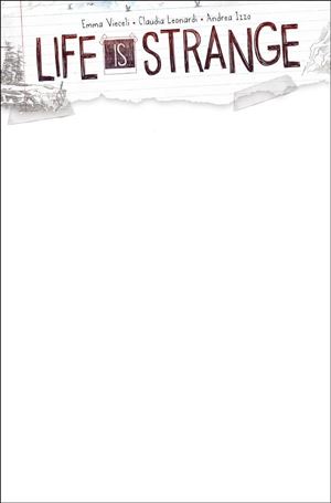 Life is Strange issue 1-F Blank Cover