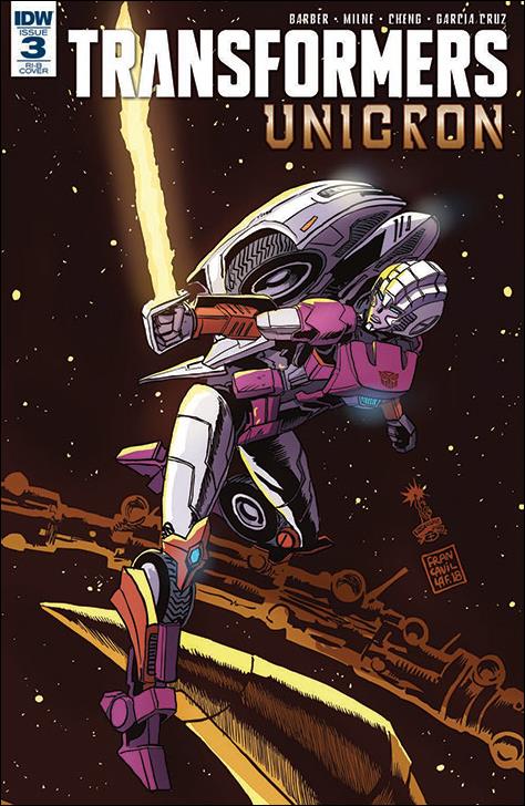 Transformers: Unicron issue 3-D Francesco Francavilla 1:25 Cover