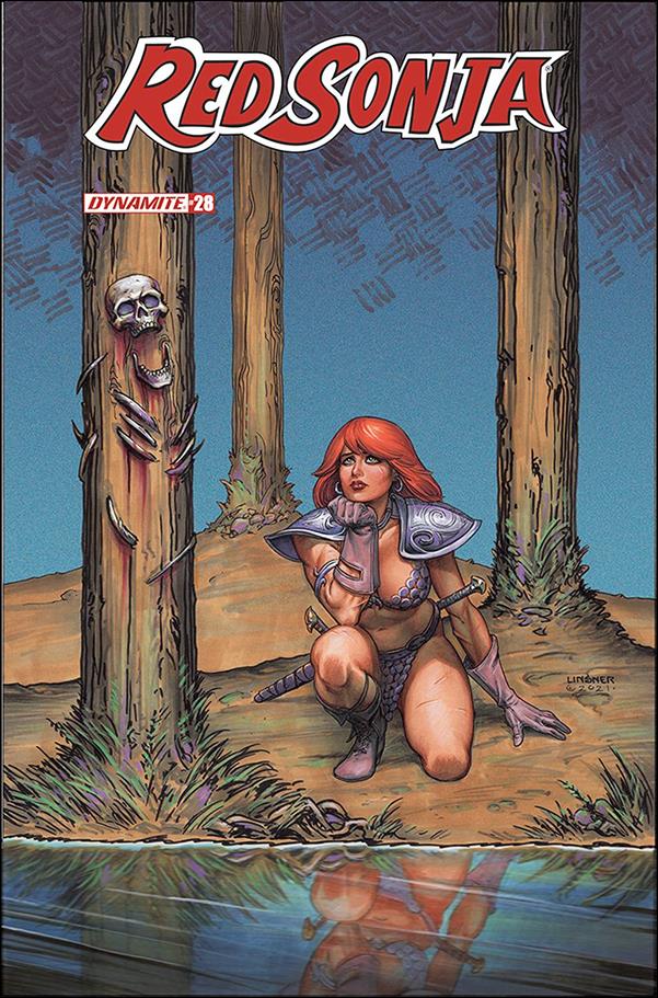 Red Sonja (2019) issue 28-B Joseph Michael Linsner Cover