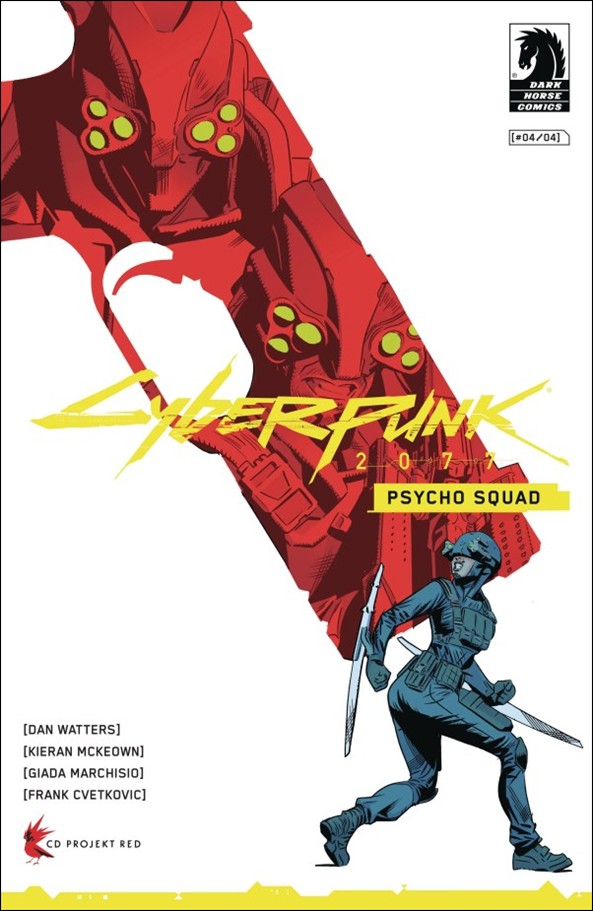 Cyberpunk 2077: Psycho Squad issue 4 Kieran McKeown Cover
