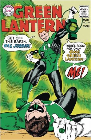 Green Lantern (1960) issue 59-D Facsimile Edition (2024) Foil Cover
