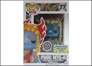 POP! Asia figure 77-D Fudo Myo-O (Metallic Convention Exclusive)