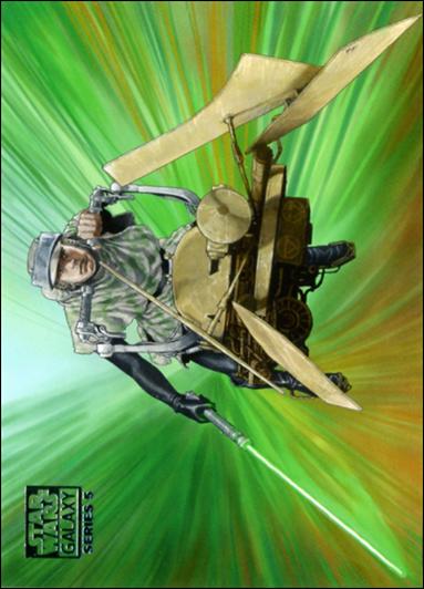 Star Wars Galaxy: Series 5 (Base Set) card 49 Endor Chase