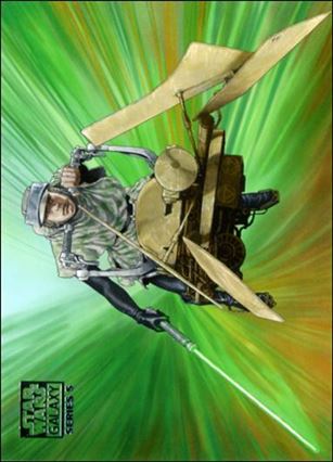 Star Wars Galaxy: Series 5 (Base Set) card 49 Endor Chase