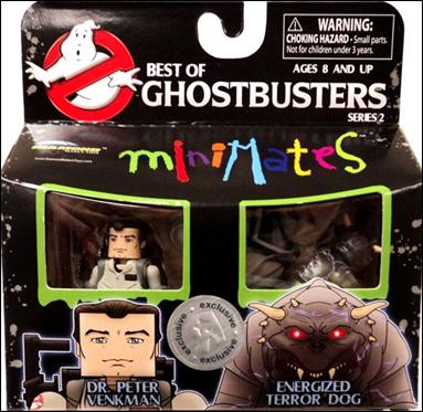 Best of Ghostbusters Minimates (Series 2) figure 1 Dr. Peter Venkman and Energized Terror Dog (TRU)