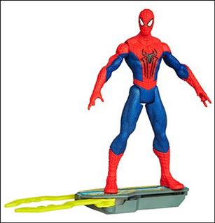 Amazing Spider-Man 2 (Spider Strike) figure 1-B Blitz Board Spider-Man Loose