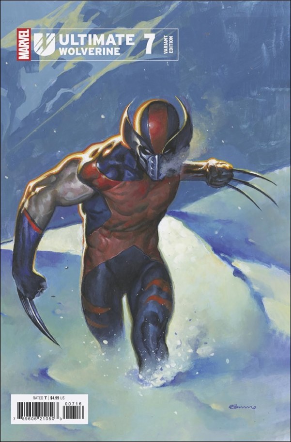 Ultimate Wolverine (2025) issue 7-C Fabrizio De Tommaso 1:25 Cover
