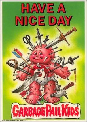 Garbage Pail Kids Giant Stickers (Base Set) Cover Image 2