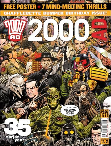 2000 A.D. (UK) issue 1771 Chris Weston Cover