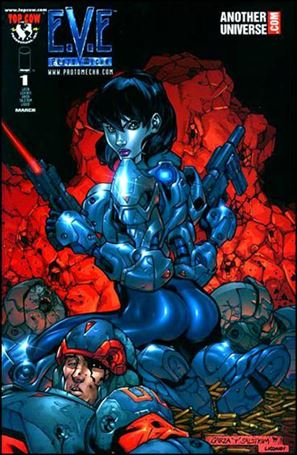 E.V.E. Protomecha issue 1-D Ale Garza anotheruniverse.com Cover