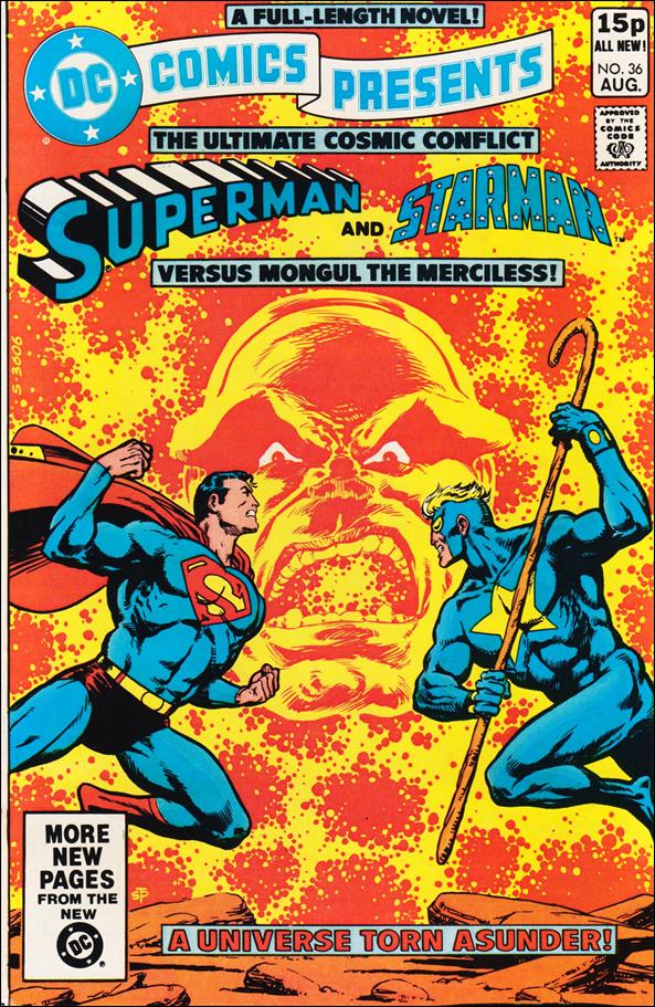 DC Comics Presents issue 36-B UK Price Cover