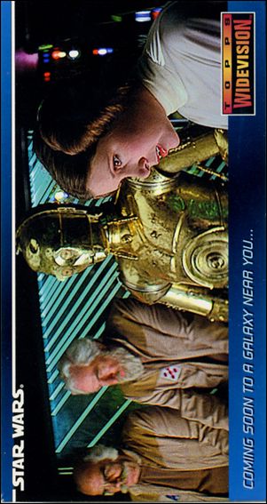 Star Wars Widevision (Promo) card SWP6 Coming Soon To A Galaxy Near You...