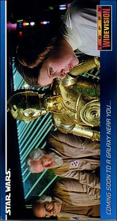 Star Wars Widevision (Promo) card SWP6 Coming Soon To A Galaxy Near You...