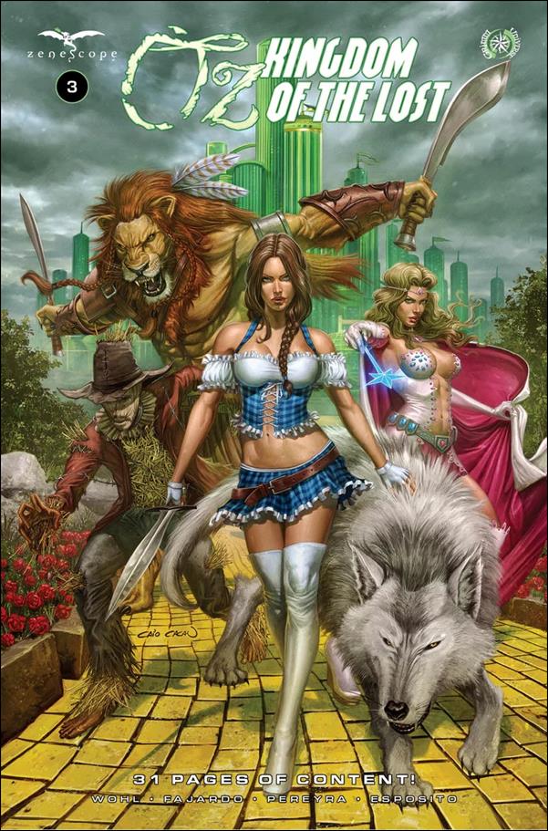 Oz: Kingdom of the Lost issue 3 Caio Cacau Cover