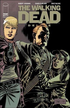 Walking Dead Deluxe issue 87-B Charlie Adlard Cardstock Cover