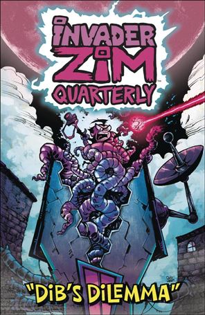 Invader Zim Quarterly issue 2-B Dave Crosland Cover