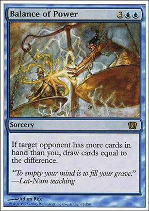 Magic the Gathering: 8th Edition (Base Set) card 62 Balance of Power