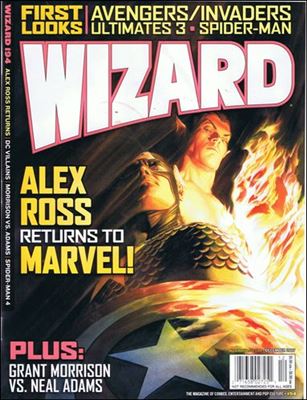 Wizard: The Magazine of Comics, Entertainment and Pop Culture issue 194-B Alex Ross Avengers / Invaders Cover