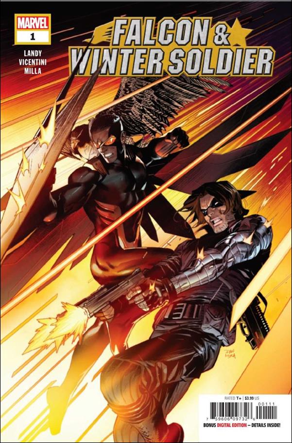 Falcon & Winter Soldier issue 1 Dan Mora Cover